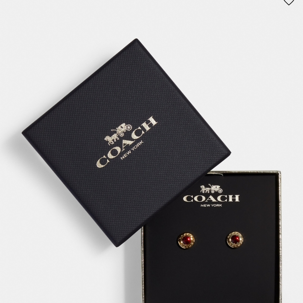 Authentic Coach studs